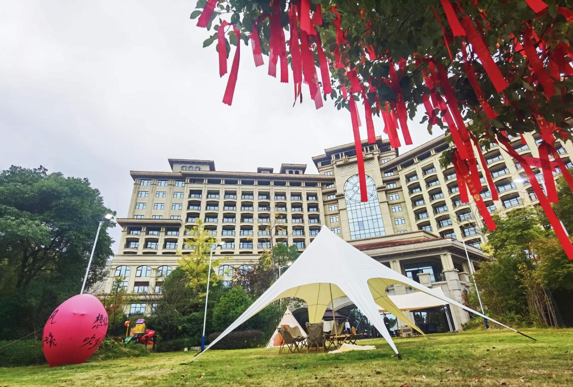 מלון Doubletree By Hilton Ningbo - Chunxiao מראה חיצוני תמונה