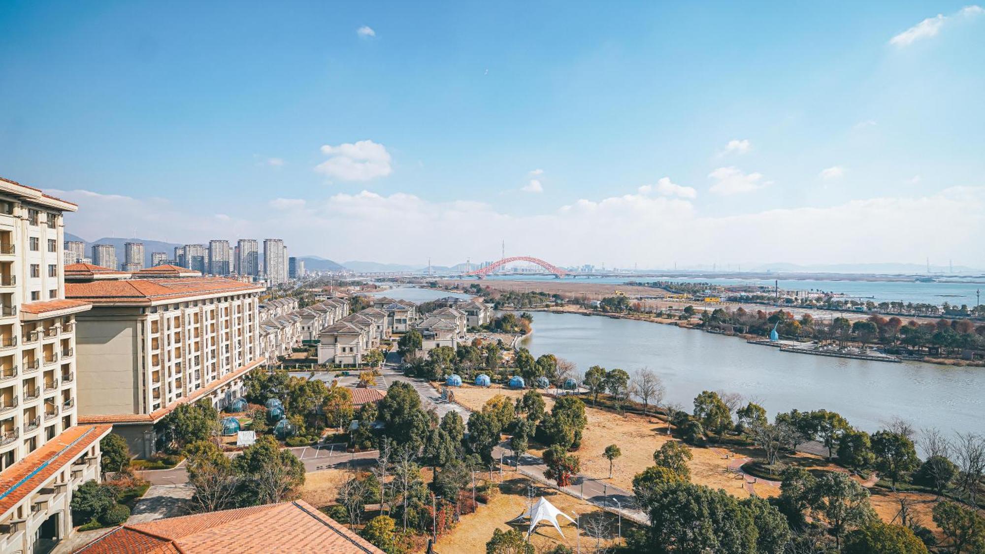 מלון Doubletree By Hilton Ningbo - Chunxiao מראה חיצוני תמונה